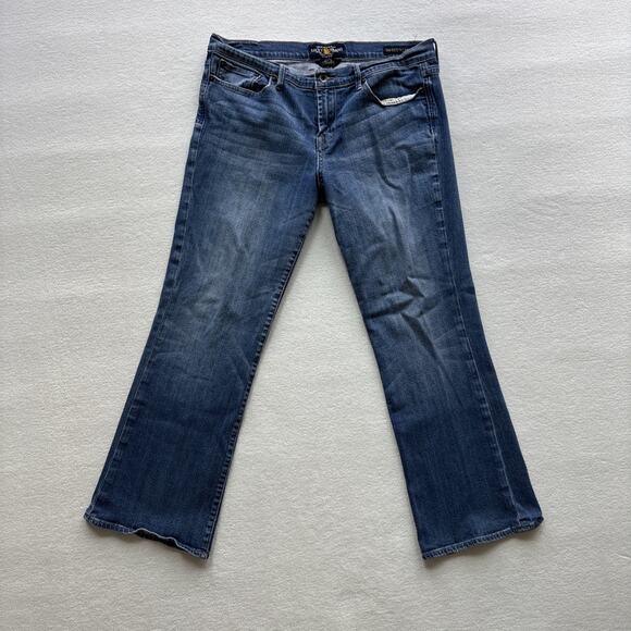 Lucky Brand Denim - Lucky Brand Jeans Women Sweet N Low 14 / 32 Ankle Bootcut Normcore Preppy Y2K